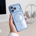 Kit protectie 3in1 Tech-Protect MagOne cu MagSafe + 2 folii proectie Glass Plus compatibile cu iPhone 18 Pro Max / 17 Pro Max, Light Blue / Clear 10 - lerato.ro