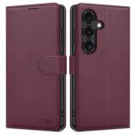 Husa flip cover Tech-Protect Wallet compatibila cu Samsung Galaxy S26 FE, Burgundy 2 - lerato.ro