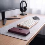 Husa flip cover Tech-Protect Wallet compatibila cu Samsung Galaxy S26 FE, Burgundy 4 - lerato.ro