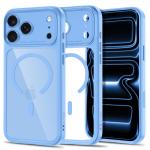 Husa Tech-Protect MagPeak cu MagSafe compatibila cu iPhone 18 Pro / 17 Pro, Light Blue / Clear 4 - lerato.ro