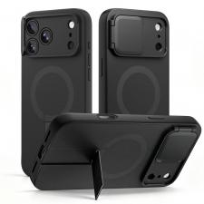 Huse si carcase iPhone 18 Pro, Husa Tech-Protect Kevlar Aura cu MagSafe compatibila cu iPhone 18 Pro / 17 Pro, Negru, lerato.ro