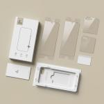 Set protectie 4-in-1 Tech-Protect Easy Set Foil & Glass Fit, 2x folie sticla, 2x folie protectie, kit montare inclus, compatibil cu Samsung Galaxy Z Flip 7 / 8, Transparent 9 - lerato.ro