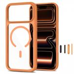 Kit protectie 3in1 Tech-Protect MagOne cu MagSafe + 2 folii proectie Glass Plus compatibile cu iPhone 18 Pro Max / 17 Pro Max, Portocaliu / Transparent 3 - lerato.ro