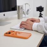 Kit protectie 3in1 Tech-Protect MagOne cu MagSafe + 2 folii proectie Glass Plus compatibile cu iPhone 18 Pro Max / 17 Pro Max, Portocaliu / Transparent 13 - lerato.ro