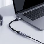 Adaptor audio Tech-Protect Ultraboost, USB-C la Jack 3.5mm mama, Lungime 11.5cm, Negru / Gri 10 - lerato.ro