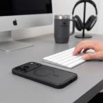 Husa Tech-Protect Magmat cu MagSafe compatibila cu iPhone 18 Pro / 17 Pro, Matte Black 8 - lerato.ro