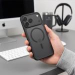 Husa Tech-Protect Magmat cu MagSafe compatibila cu iPhone 18 Pro / 17 Pro, Matte Black 9 - lerato.ro