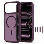 Husa Tech-Protect Magmat cu MagSafe compatibila cu iPhone 18 Pro / 17 Pro, Matte Purple 9 - lerato.ro