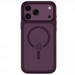 Husa Tech-Protect Magmat cu MagSafe compatibila cu iPhone 18 Pro / 17 Pro, Matte Purple 2 - lerato.ro
