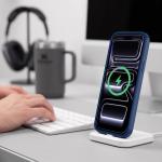 Husa Tech-Protect Magmat cu MagSafe compatibila cu iPhone 18 Pro / 17 Pro, Matte Blue 10 - lerato.ro
