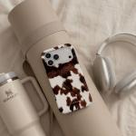 Husa Tech-Protect Lamano cu MagSafe compatibila cu iPhone 18 Pro Max / 17 Pro Max, Maro / Alb 7 - lerato.ro