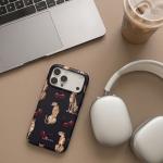 Husa Tech-Protect Lamano cu MagSafe compatibila cu iPhone 18 Pro / 17 Pro, Midnight Cherry 7 - lerato.ro