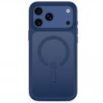 Husa Tech-Protect Magmat cu MagSafe compatibila cu iPhone 18 Pro Max / 17 Pro Max, Matte Blue 2 - lerato.ro