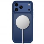 Husa Tech-Protect Magmat cu MagSafe compatibila cu iPhone 18 Pro Max / 17 Pro Max, Matte Blue 5 - lerato.ro