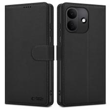 Husa flip cover Tech-Protect Wallet compatibila cu Xiaomi Redmi Note 17 Pro, Negru