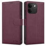 Husa flip cover Tech-Protect Wallet compatibila cu Xiaomi Redmi Note 17 Pro Max, Burgundy 2 - lerato.ro
