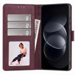 Husa flip cover Tech-Protect Wallet compatibila cu Xiaomi Redmi Note 17 Pro Max, Burgundy 3 - lerato.ro