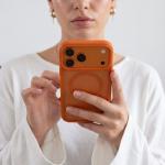 Husa Tech-Protect Magmat cu Magsafe compatibila cu iPhone 18 Pro / 17 Pro, Matte Orange 8 - lerato.ro