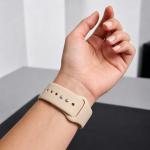 Curea Tech-Protect Silicone compatibila cu Apple Watch 8/9/10/11/12/SE/Ultra, 44/45/46/49mm, Walnut 6 - lerato.ro