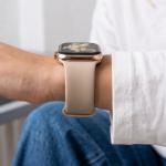 Curea Tech-Protect Silicone compatibila cu Apple Watch 8/9/10/11/12/SE/Ultra, 44/45/46/49mm, Walnut 7 - lerato.ro