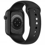 Curea Tech-Protect Silicone compatibila cu Apple Watch 8/9/10/11/12/SE/Ultra, 44/45/46/49mm, Negru 3 - lerato.ro