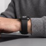 Curea Tech-Protect Silicone compatibila cu Apple Watch 8/9/10/11/12/SE/Ultra, 44/45/46/49mm, Negru 6 - lerato.ro