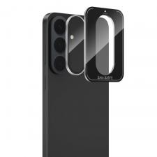 Protectie camera foto Tech-Protect Camring Fit Plus compatibila cu Samsung Galaxy S26 FE, Transparent