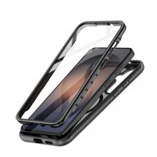 Carcasa 360 grade Tech-Protect Defense cu MagSafe compatibila cu Samsung Galaxy S26 FE, Negru