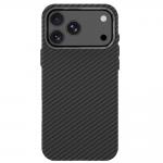 Husa Tech-Protect Ion Carbon cu MagSafe compatibila cu iPhone 18 Pro / 17 Pro, Negru / Silver  2 - lerato.ro