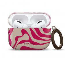 Airpods, Husa Tech-Protect Lamano compatibila cu Apple AirPods Pro 3, Flamingoo Bloom, lerato.ro