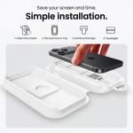 Set 2 folii sticla securizata Tech-Protect OneTouch Set Plus, Kit montare inclus, compatibile cu iPhone 18 Pro Max / 17 Pro Max, Transparent 9 - lerato.ro