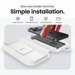 Set 2 folii sticla securizata Tech-Protect OneTouch Set Spy Plus, Kit montare inclus, compatibile cu iPhone 18 Pro Max / 17 Pro Max, Negru 9 - lerato.ro