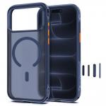 Husa Tech-Protect MagAir cu MagSafe compatibila cu iPhone 18 Pro / 17 Pro, Navy Blue 3 - lerato.ro