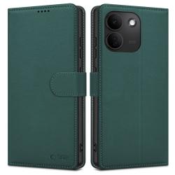 Husa flip cover Tech-Protect Wallet compatibila cu Xiaomi Redmi Note 17 Pro Max, Verde