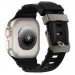 Curea Tech-Protect Motion compatibila cu Apple Watch 8/9/10/11/12/SE/Ultra, 44/45/46/49mm, Negru 3 - lerato.ro