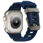 Curea Tech-Protect Motion compatibila cu Apple Watch 8/9/10/11/12/SE/Ultra, 44/45/46/49mm, Navy Blue 3 - lerato.ro