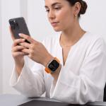 Curea Tech-Protect Motion compatibila cu Apple Watch 8/9/10/11/12/SE/Ultra, 44/45/46/49mm, Portocaliu 4 - lerato.ro