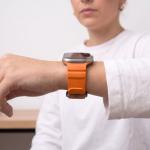 Curea Tech-Protect Motion compatibila cu Apple Watch 8/9/10/11/12/SE/Ultra, 44/45/46/49mm, Portocaliu 6 - lerato.ro