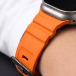 Curea Tech-Protect Motion compatibila cu Apple Watch 8/9/10/11/12/SE/Ultra, 44/45/46/49mm, Portocaliu 7 - lerato.ro