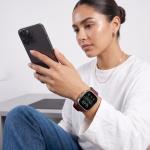 Curea Tech-Protect Iconband Pro compatibila cu Apple Watch 8/9/10/11/12/SE/Ultra, 44/45/46/49mm, Burgundy  4 - lerato.ro