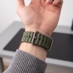 Curea Tech-Protect Iconband Pro compatibila cu Apple Watch 8/9/10/11/12/SE/Ultra, 44/45/46/49mm, Verde 4 - lerato.ro