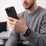 Curea Tech-Protect Iconband Pro compatibila cu Apple Watch 8/9/10/11/12/SE/Ultra, 44/45/46/49mm, Dark Grey 4 - lerato.ro