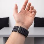Curea Tech-Protect Iconband Pro compatibila cu Apple Watch 8/9/10/11/12/SE/Ultra, 44/45/46/49mm, Dark Grey 5 - lerato.ro