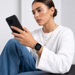 Curea Tech-Protect Silicone Line compatibila cu Apple Watch 8/9/10/11/12/SE/Ultra, 44/45/46/49mm, Bej 3 - lerato.ro