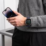 Curea Tech-Protect Silicone Line compatibila cu Apple Watch 8/9/10/11/12/SE/Ultra, 44/45/46/49mm, Navy Blue 3 - lerato.ro