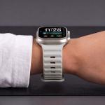 Curea Tech-Protect Silicone Line compatibila cu Apple Watch 8/9/10/11/12/SE/Ultra, 44/45/46/49mm, Gri 6 - lerato.ro