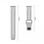 Curea Tech-Protect Silicone Line compatibila cu Apple Watch 8/9/10/11/12/SE/Ultra, 44/45/46/49mm, Gri 8 - lerato.ro