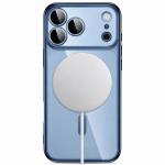 Husa Tech-Protect MagFlex cu MagSafe compatibila cu iPhone 18 Pro Max / 17 Pro Max, Albastru / Transparent 12 - lerato.ro