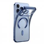 Husa Tech-Protect MagFlex cu MagSafe compatibila cu iPhone 18 Pro Max / 17 Pro Max, Albastru / Transparent 5 - lerato.ro