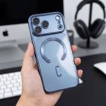 Husa Tech-Protect MagFlex cu MagSafe compatibila cu iPhone 18 Pro Max / 17 Pro Max, Albastru / Transparent 6 - lerato.ro